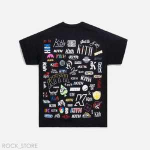 Designer Mens Nover Tee Kith T-shirt 2024 New Kite Monday Exclusive Back AOP Classic Short à manches T-shirt Kith 290