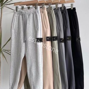 Pantalon de créateur pour hommes, badge brodé de poche, jogging, sport décontracté, taille élastique, taille S-XL