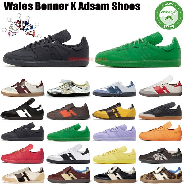 Designer Hommes Plate-forme Low Casual Chaussures Pays de Galles Bonner Léopard Brun Foncé Fox Brun Poney Tonal Crème Blanc Femmes Pharrell Humanrace Baskets Baskets