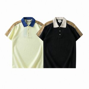 Designer Mens Polo Shirt UCCI Polo Tops T Shirts Luxe Italië Dames zomerkleding Korte mouwmodepaar T-shirt Aziatische maat S-2XL A6IU#