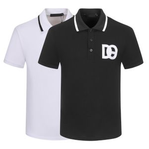 Designer Mens Polo Shirts Brand Fashion PoloS Rapel T-casual man Zomer T-shirt Italië Stylist Printletter Korte mouw T-shirt Borduurwerk G kleding M-3XL