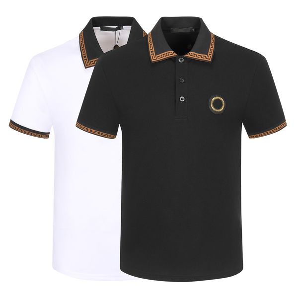 Designer Hommes Polos Italie Homme Mode Revers T-shirts Casual Hommes D'été T-shirt Célèbre Styliste Imprimer Lettres À Manches Courtes t-shirt Marque Polos Vêtements M-3XL # VER001