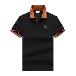 Designer Mens Polo shirts luxe ridder logo borduurwerk polos casual heren t shirt letter print mode high street high quality man tee vier kleuren beschikbaar