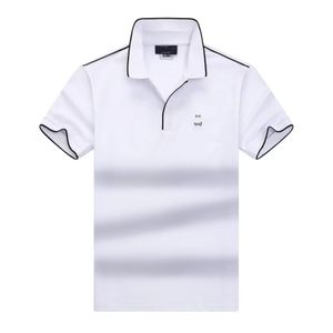 Designer heren poloshirt Luxe Italië Herenmode High Street Borduren klein paard krokodil Afdrukken klassiekers hoge kwaliteit herenkleding shirt top Azië maat M XXXL