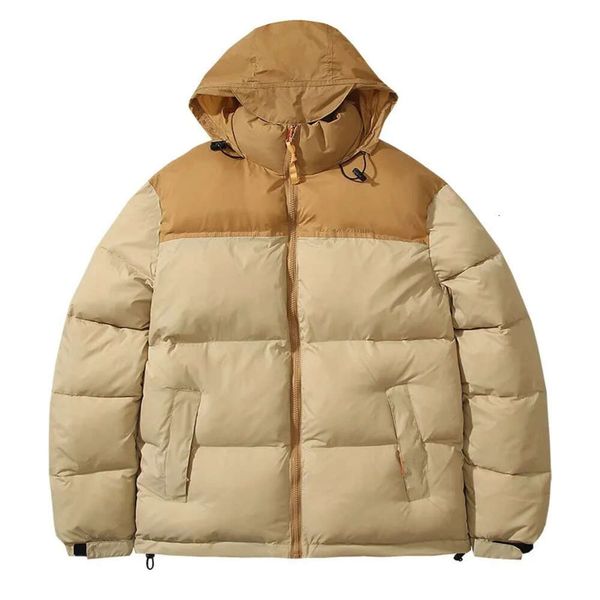 Diseñador para hombre Puffer abajo chaqueta de invierno estilista abrigo hojas impresión parka chaquetas de invierno hombres mujeres cálidamente pluma moda abrigo432