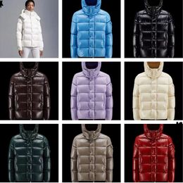 Designer Jacket Heren Puffer Jacket Dames Down Jackets Coat 70th Winter Jacket Men Borduurde Badge Parkas Zip Up Outerwear Coats Luxe Warm Parka Woman Jacket