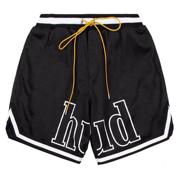 Diseñador para hombre RH limited rhude shorts verano nadar corto hasta la rodilla hip hop high street deportes entrenamiento playa pantalones negro verano shorts hombres pantalones traje mujer corto S-XL