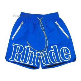 Designer Mens Rhude Shorts Men Set Pantalons survêtement lâche et confortable Fashion Soyez populaire 2024 Nouveau créateur Summer Mens Shorts 195