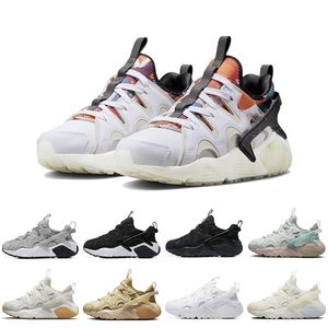 Designer Hommes Chaussures De Course Huarache Craft Triple Noir Blanc Gomme Lait De Coco Lumière Argent SANDDRIFT Hommes Femmes Baskets Sport Baskets Sneaker