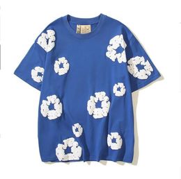 Designer Mens Shirt Print T-shirt Hommes Femmes Couleur solide Couleur courte Busineve Business Top Broidery Tees oversize
