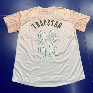 Designer Mens Shirt Trapstar Football Jersey t-shirts Couples Lettre T-shirts Femmes Trapstars Trendy Pulls Tees 3irz