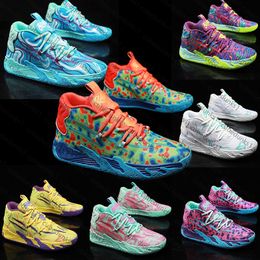 Diseñador zapatos para hombres tres balones de tres generaciones zapatos de baloncesto MB03 zapatos de baloncesto práctico zapatos deportivos jóvenes supernova zapatos de entrenamiento deportivo al aire libre 36-45