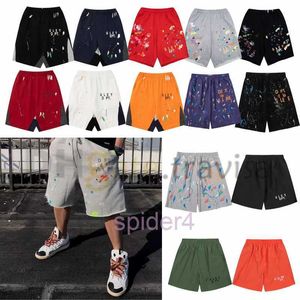 Diseñador Pantalones cortos para hombre Galleryes Depts Camisa Gallary de verano Alfabeto Estrella impresa Mismo cuello redondo Camiseta de manga corta para hombres y mujeres RJPU