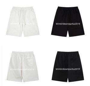 Diseñador para hombre pantalones cortos para mujer verano nadar francia deportes de lujo transpirable playa frenillo negro blanco sudor pantalones cortos de algodón tamaño XS-L