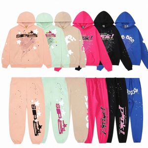 designer heren spider hoodies Pullover Sp5der Young Thug 555555 Angel Hoodies dames hoodie geborduurd losse lange mouwen spider sweatshirt y2k joggers 25XD #