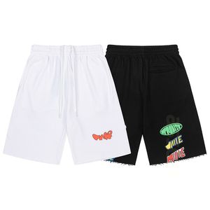 Designer Mens Summer Shorts Homme Mode Dessin animé Modèle Beach Shorts Casual Lâche Pantalon court Taille S-XL