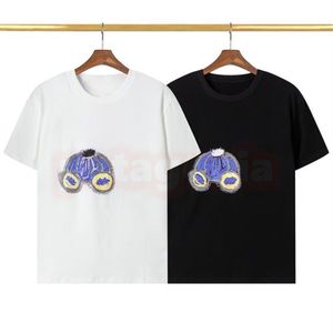 Diseñador Mens Summer T Shirt Womens Digital Letter Print Tees Hombres Mujeres Ropa de manga corta Tamaño asiático M-3XL