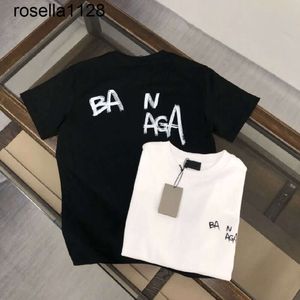 T-shirt pour hommes designer marque de mode en noir et blanc pur coton pur respirant slim de chemise décontracte