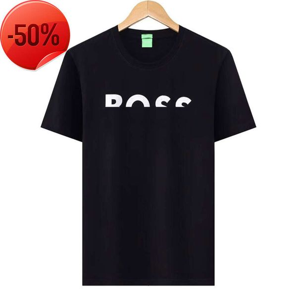 Designer Mens T-shirt Bijoux Lettre Courte Mode Hommes Rond Hommes Vêtements