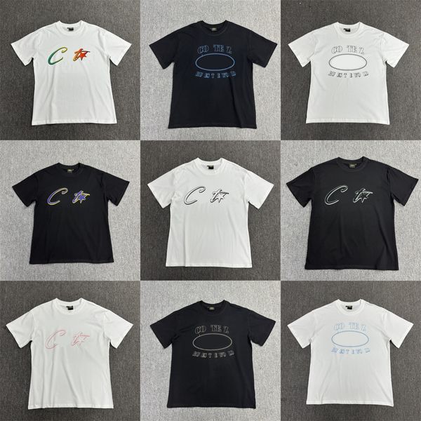 Designer Mens T-shirt imprimé Y2K Shirt Fashion Street Trend Signes pour hommes Chemises pour femmes cotons de créateurs Tops imprimés à manches courtes