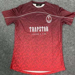 Designer Mens T-shirts Football Jersey Hommes Sportswear Trapstar Mesh polyvalent qualité exceptionnelle T-shirt sport mode tops 2YJD3
