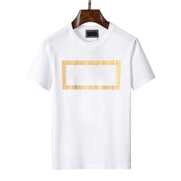 Designer Heren T Shirts Summer Trapstar Hot Stamping Printing Trend Pure Cotton Short Sleeve T-Shirt voor mannen en vrouwen Ademend zweethemd Casual Top M-3XL