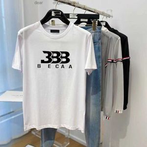 Diseñador Camisetas para hombre Ropa al por mayor Estampado de manga corta High Street Camiseta informal holgada de gran tamaño 100% algodón puro Tops mujer suéter de moda Tamaño asiático S-5XL TOP