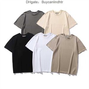 Designer heren t shirts dames luxe t-shirt essentail essentaal shorts t-shirt mannen casual geprinte sport t-shirts essentiel high street losse korte sleev ess tee rmc9