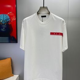 Designer Tee Mens T-shirt modemerk Spring Summer Nieuwe heren en dames Koreaanse versie Paar grote korte mouw los