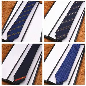 Designer Mens Tie Bee Patroon Silk Tie Brand Neck Ties for Men Formal Business Wedding Party Gravatas met Box2476