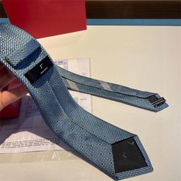 Designer pour hommes cravates à cravates de luxe Business Men Men de soie Party Neckwarear Cravate Cravate High Quality Neck Tie