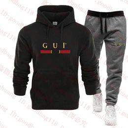 Designer Mens Survêtement Marque Survêtement Costume Athlétique Tech Polaire Pull À Manches Longues Sweats Et Pantalons De Haute Qualité Mâle Femme 2 Pièces Ensemble Sportswear