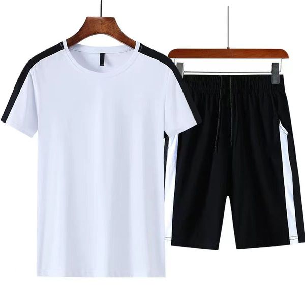 Diseñador Chándal para hombre Sudaderas de verano Ropa de sudor Chándales cortos para mujer Conjuntos de ropa deportiva Jogging Pantalones cortos rojos Traje Moda Gimnasio Abeja Impreso tamaño asiático M-3XL