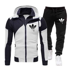 Designer Mens Survêtements Lettre Imprimer Sweatsuits Hommes Jogger Fit Costumes Pollover Numéro 23 Sweats à capuche + Pantalons longs Tenues Survêtement Sweat Suit Taille S-3XL