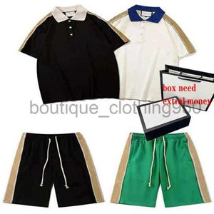 Designer Homme Tracksuits Sumy Summer Polo Cascar Classic Shorts mascules Ensembles d'extérieur pour la mode jeune