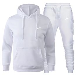 Designer heren trainingspakken trui broek set basketbal streetwear sweatshirts sportpak merk brief babykleertjes dikke hoodies heren broek