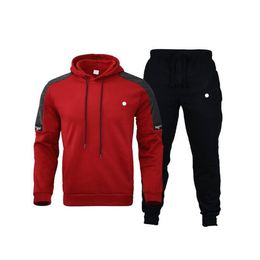 Designer Heren Trainingspakken Trui Broek Set Basketbal Streetwear Sweatshirts Sportpak Merk Brief AD Dameskleding Dikke H3038