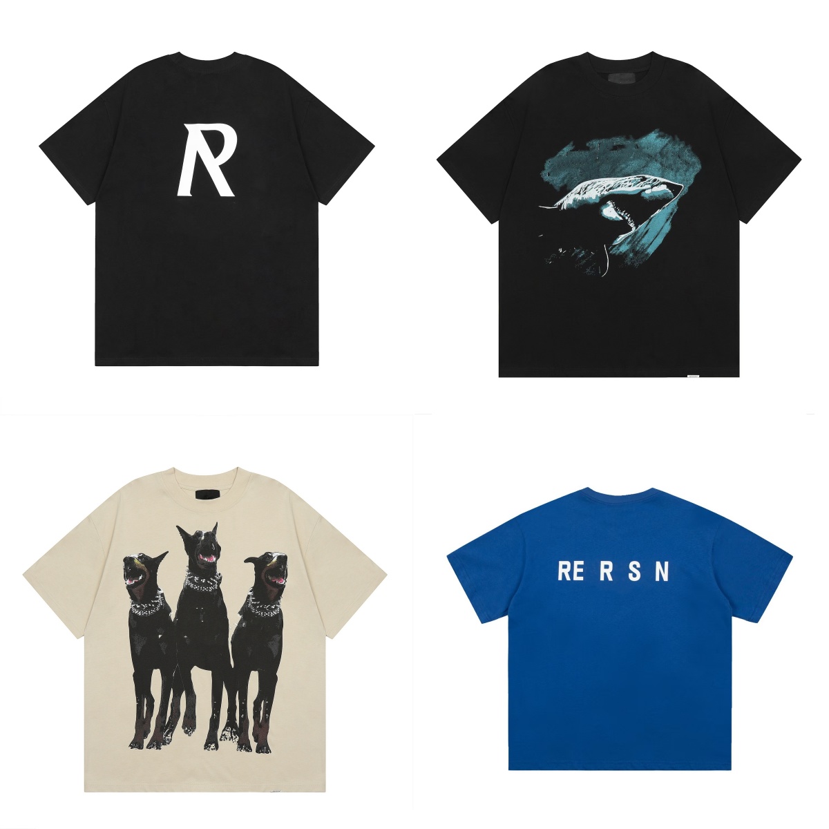 Designerskie męskie tshirty drukowane mody mody T-shirt bawełniane koszulki krótkometrażowe hip-hop H2Y Streetwear luksusowe tshirty rozmiar s-2xl