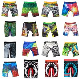 Ontwerper Heren Onderbroek Boxers Dames Unisex Gedrukt Trendy Hip Hop Sport Ondergoed Willekeurige Stijl Sneldrogende Broek Strand Swimdunks 770404