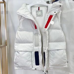 Gilets pour hommes de créateurs Gilet à capuche sans manches pour femmes Automne et hiver Veste décontractée Couple Lâche Chaud Top