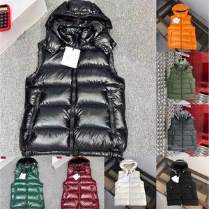 Designer Mens Gilets Puffer Desgienr Hiver Casual Stand Dollar Gilet sans manches Top Vestes d'extérieur Gilets de transport S-2267b