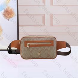 Designer Mens Sac à taille luxe Fanny Pack Bumbag Tempérament Sacs de ceinture pour hommes poitrine poitrine Sac à bandoulière Brand Cross Body portefeuille Purse