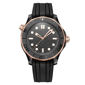 designer herenhorloge automatisch uurwerk horloge montre de met rubberen band 300m 600m duiken aaa mannen zee sport 007 relojs aaa kwaliteit