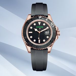 Reloj para hombre de diseño Relojes de cerámica mecánicos automáticos 40 mm Reloj impermeable de acero inoxidable completo Movimiento de zafiro Relojes de pulsera mouvement dhgate