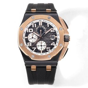 Designer Mens Watch Quartz Movement Watch 44 mm Boîte de caoutchouc en acier inoxydable A Luminescent P Box Box Dhgates Watch Montre de Luxe Watch