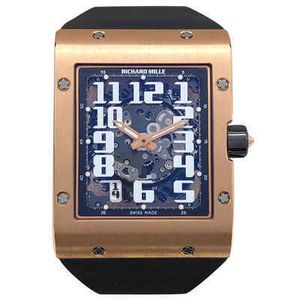 Designer herenhorloge dameshorloges Hoge kwaliteit Horloge RM016 Automatische machines 18k Rose Gold hoge kwaliteit