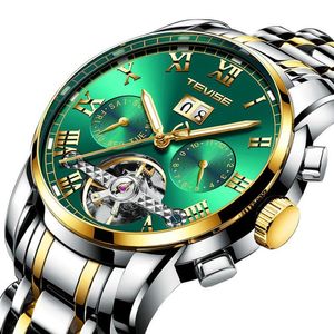 Designer Mens horloges automatisch horloge diamant 41 mm fijne staal mode kalender waterdichte man gouden beweging horloges228u