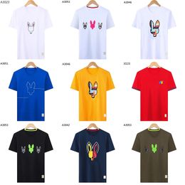 Psy bunnyes konijnen t -shirt ontwerp multi -stijl heren shirt modeontwerper t -shirt paar korte mouw zomer casual t shirt heren dames skelet konijn