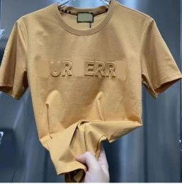 Designer Mens Femmes T-shirts Europe France LETTRE LUXURIE PRAPHIQUE IMPRESSION LOGO HOMMES MENSEUR COURT