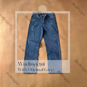 Designer Mens Dames Chromees Purple Jeans Fashion By Heart Pants Cross Casual Streetwear 488